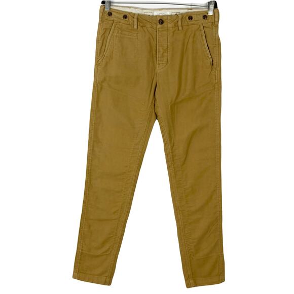 NWOT H&M MAURITZ ARCHIVE COLLECTION Pants Men 32 Straight Leg 7 Buttons Cotton